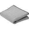 Household Essentials Quilted Table Leaf Storage Bag, Heavy-Duty Poly-Cotton Canvas, Interior Storage Pocket, Zippered, Lightweight, Protective, Spacious, Gray with Charcoal Trim(Grey)
