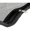 Household Essentials Quilted Table Leaf Storage Bag, Heavy-Duty Poly-Cotton Canvas, Interior Storage Pocket, Zippered, Lightweight, Protective, Spacious, Gray with Charcoal Trim(Grey)
