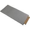 Household Essentials Quilted Table Leaf Storage Bag, Heavy-Duty Poly-Cotton Canvas, Interior Storage Pocket, Zippered, Lightweight, Protective, Spacious, Gray with Charcoal Trim(Grey)