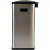 Household Essentials Dual Compartment Trash Can/Large Touchless Trash Can with 30 Liter / 8 Gallon Medium Bins, Stainless Steel with Motion Sensor for Trash and Recycling 94537-1(Recycler Sensor)