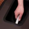 Household Essentials Trash Krusher Manual Trash Compactor, 40 L, Stainless Steel(50 Liter)