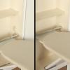 Household Essentials Stowaway in-Wall Ironing Board Finish: White(Oak)