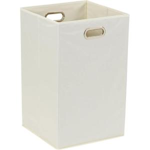 Household Essentials Folding Laundry Hamper, Natural