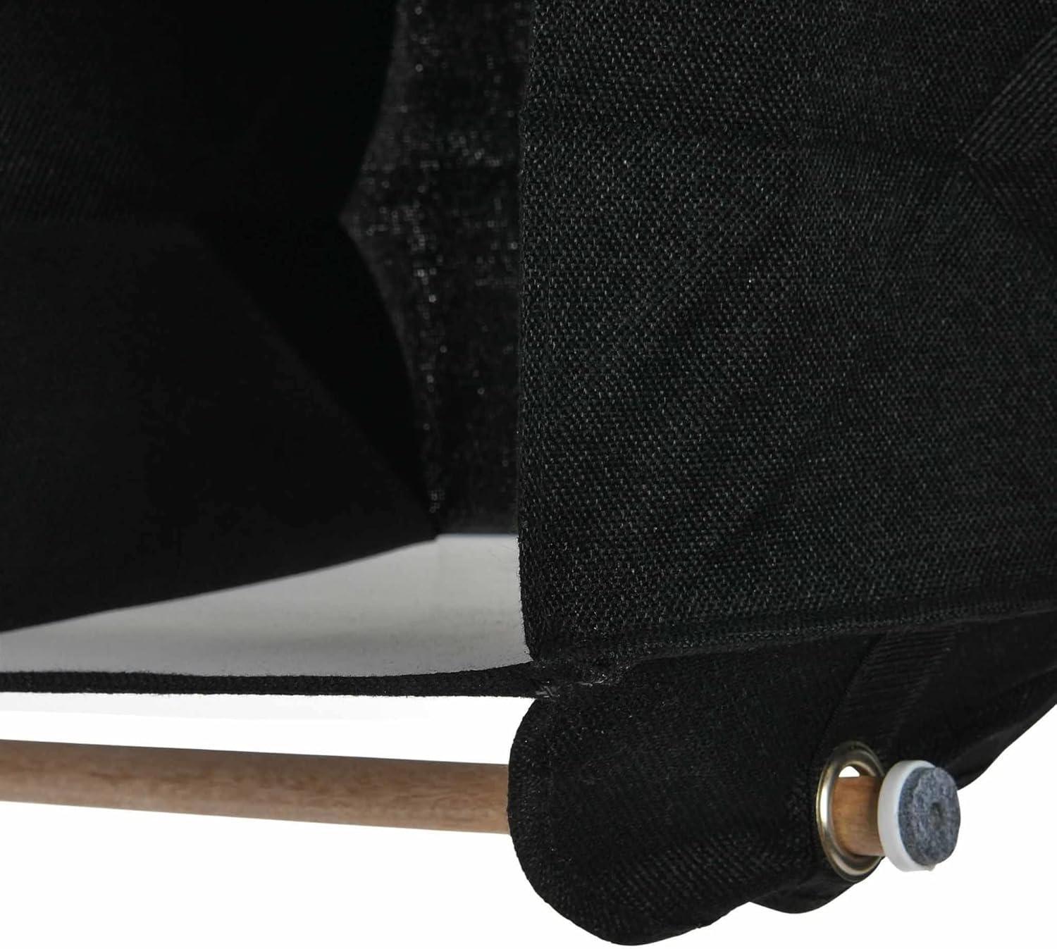 image:imageHousehold Essentials 4 Pocket Wide Organizer with Hangbar Black