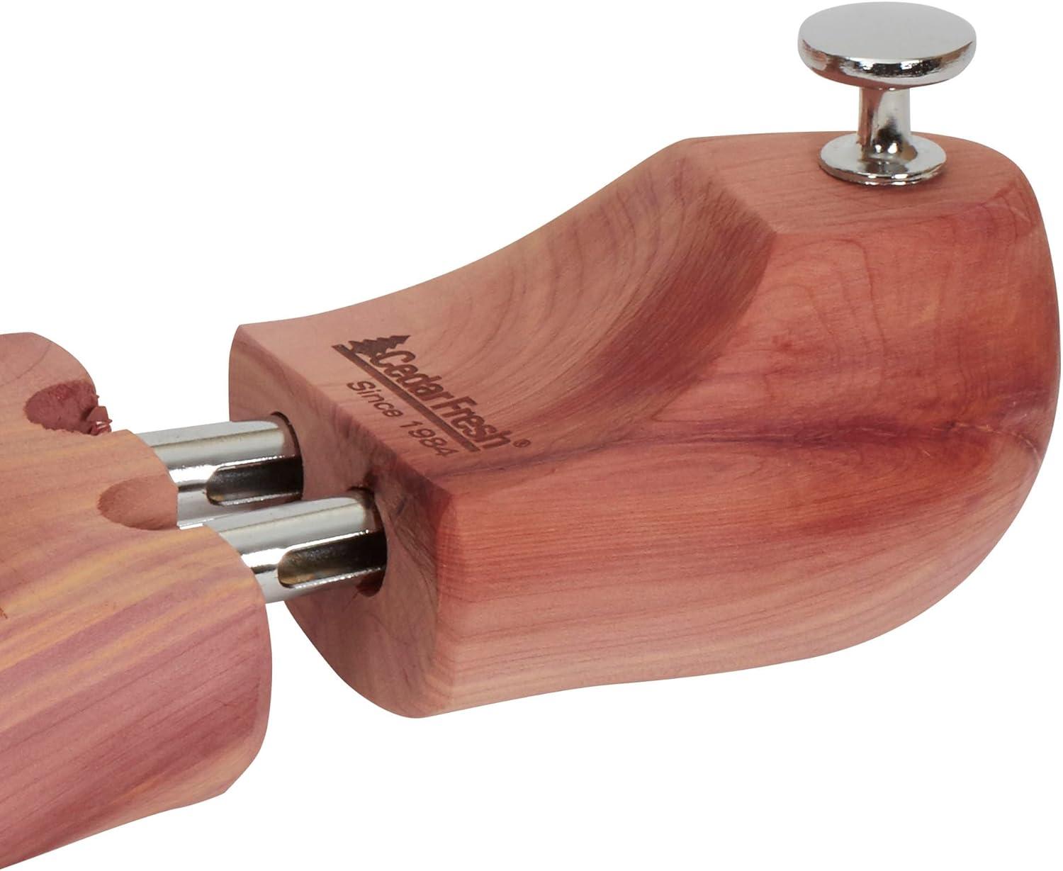 image:imageHousehold Essentials 774121 CedarFresh Mens Premium Red Cedar Wood Shoe Tree MedUSSmall EUShoe Size US 1013