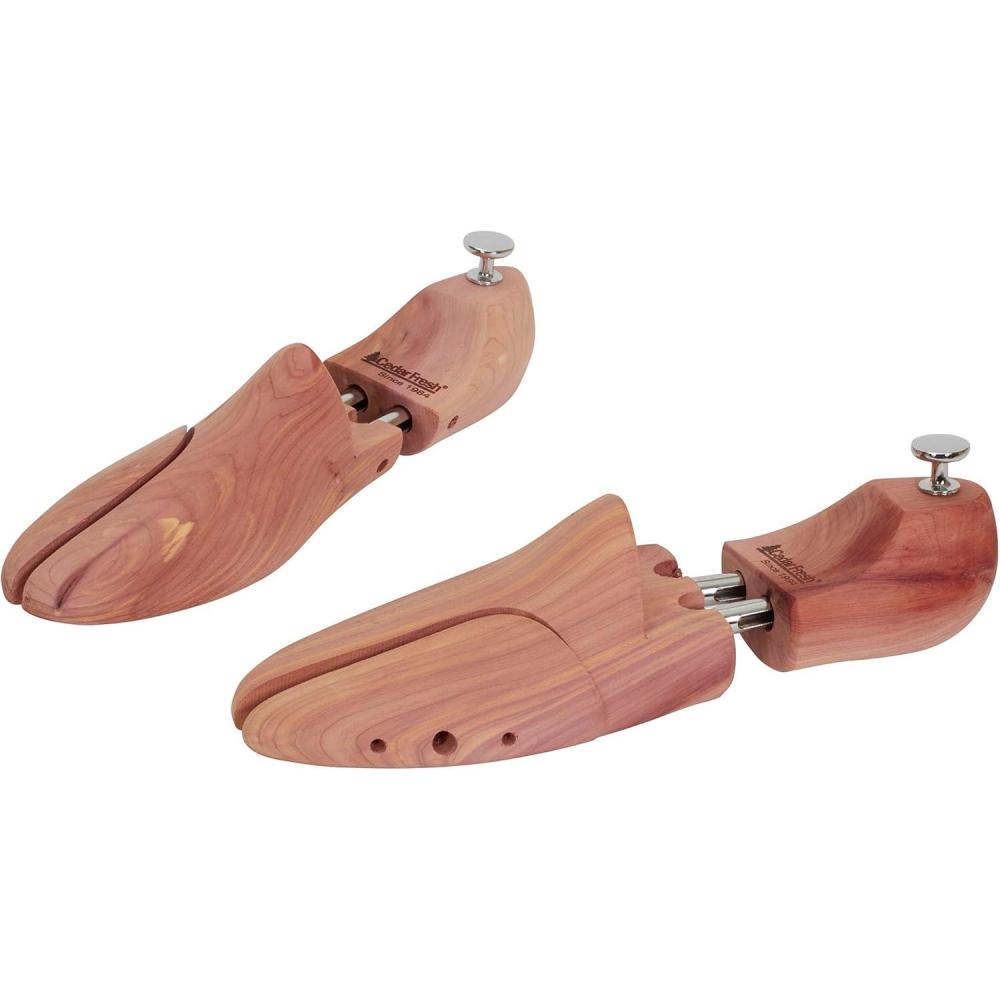 image:imageHousehold Essentials 774121 CedarFresh Mens Premium Red Cedar Wood Shoe Tree  MedUSSmall EUShoe Size US 1013