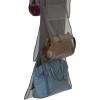 Household Essentials Hanging Purse Organizer, 8 Pockets, Store Purses, Wallets, Clutches and More, Hangs Easily in Closet, Gray