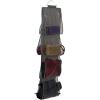 Household Essentials Hanging Purse Organizer, 8 Pockets, Store Purses, Wallets, Clutches and More, Hangs Easily in Closet, Gray