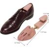 Household Essentials Men’s Cedar Shoe Trees, 2 Pairs Cedar Shoe Trees for Fresh Footwear, Natural(1 Pair)