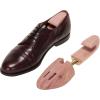 Household Essentials Men’s Cedar Shoe Trees, 2 Pairs Cedar Shoe Trees for Fresh Footwear, Natural(1 Pair)