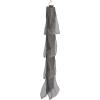 Household Essentials Hanging Purse Organizer, 8 Pockets, Store Purses, Wallets, Clutches and More, Hangs Easily in Closet, Gray