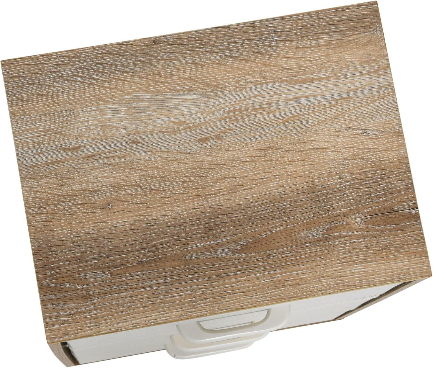 image:imageHousehold Essentials 80141 Wooden 4 Drawer Dresser Storage Night Stand MahoganeyWalnutCoastal Oak