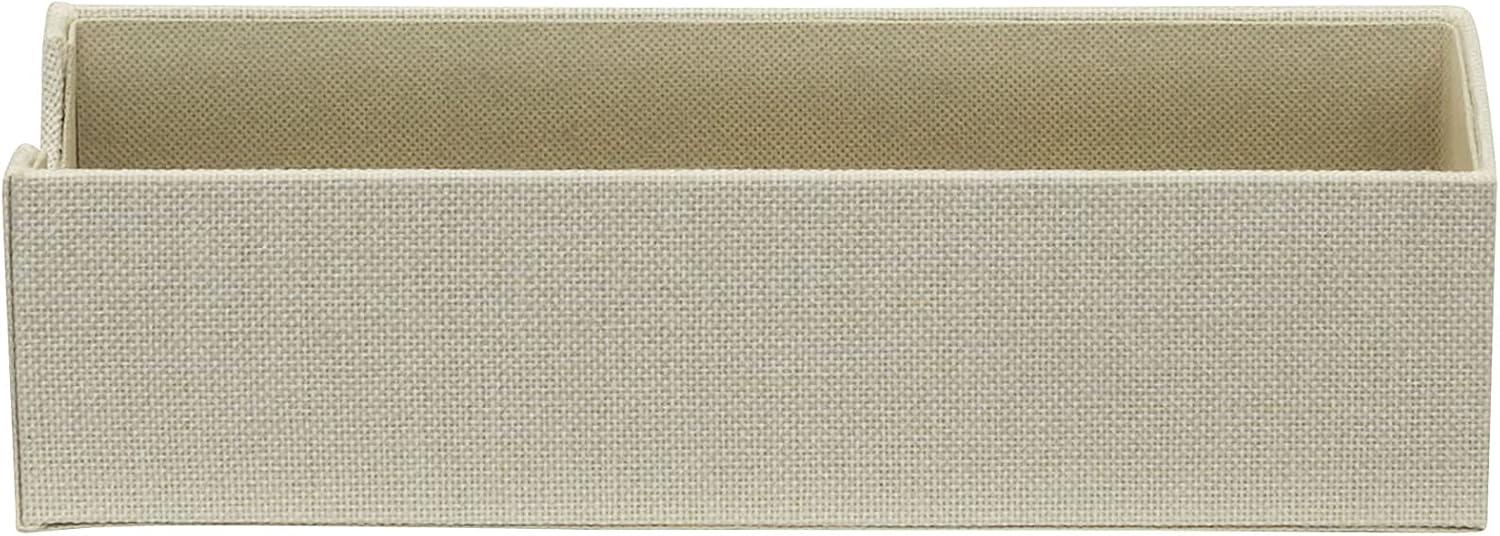 image:imageHousehold Essentials Narrow Organizer Tray 2 Pack GrayCream