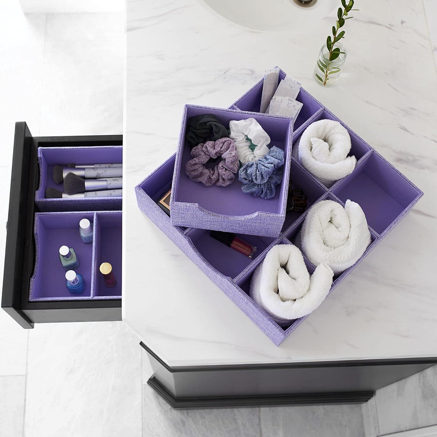 image:imageHousehold Essentials Narrow Organizer Tray 2 Pack GrayIris