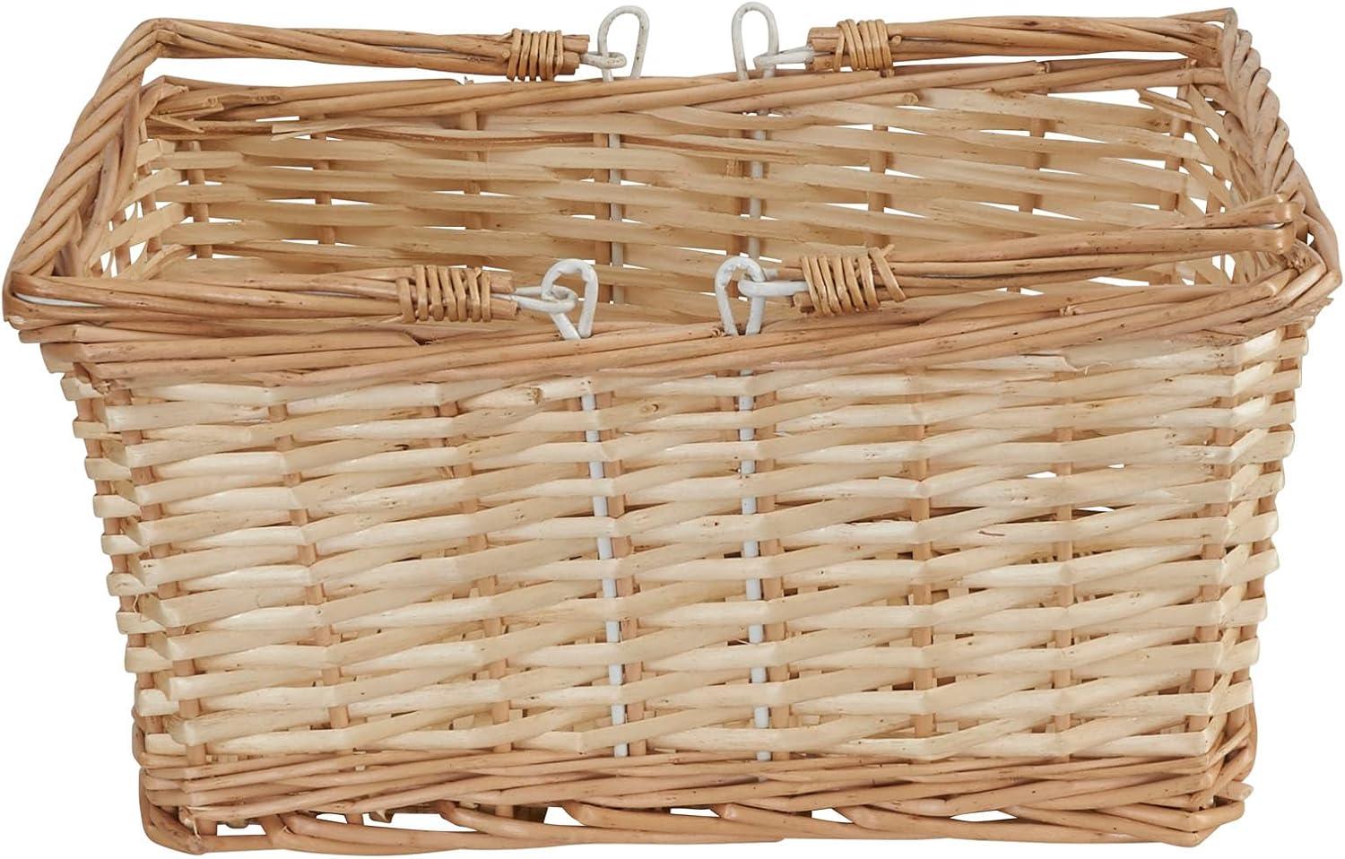 image:imageHousehold Essentials Woven Market Basket Handwoven Willow Weave Stylish Handles with Durable Metal Anchors Classic and Versatile Attractive Spacious Lightweight NaturalNatural