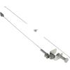 Household Essentials Flexible Iron Cord Minder, 18″ High, Silver