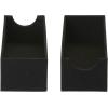 Household Essentials Narrow Organizer Tray 2 Pack, Gray(Black)