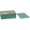 Household Essentials Stackable Jewelry Trays, 3 Varieties, Space for Necklaces, Rings and Earrings, Blended Canvas with Felt Interior, Perfect for Drawers and Closet Shelves, Latte(Teal)