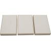 Household Essentials Stackable Jewelry Trays, 3 Varieties, Space for Necklaces, Rings and Earrings, Blended Canvas with Felt Interior, Perfect for Drawers and Closet Shelves, Latte(Latte)