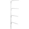 Household Essentials Hinge It Clutterbuster White(Silver)