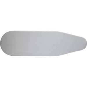 Household Essentials 2017 Stowaway Ironing Board Replacement Pad and Cover | 41″ x 11.5″ | Silver Silicone, Pack of 1