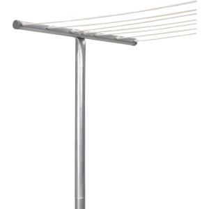 Household Essentials T2075-1 Galvanized Steel One-Piece Pole Clothesline T-Post(T-Post)