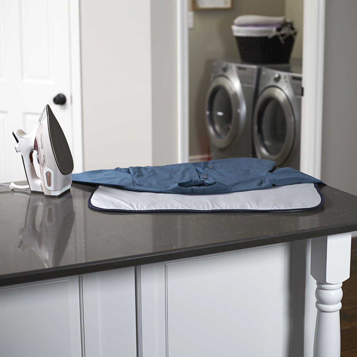 image:imageHousehold Essentials 129 Portable Ironing Blanket MatHeat ResistantGrey 1Pack