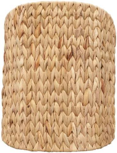 image:imageHousehold Essentials Oval Magazine Rack Stained HyacinthNatural Hyacinth