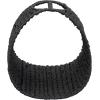 Household Essentials Oval Magazine Rack, Stained Hyacinth(Black Paper Rope)