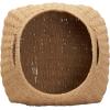 Household Essentials Paper Rope Basket with Handles, Natural(Natural Paper Rope)