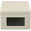 Household Essentials Small Drop Front Shoe Box 2 Pack, Beige