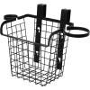 Household Essentials Over the Door Metal Vanity Basket, Black(Vanity Basket)