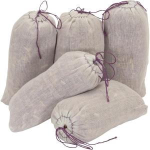 Household Essentials Household Essentials 35779-1 Cedar Wood Value Sachet Set, 12 Cedar Blocks and 12 Cedar Sachets, White(5-Pack)
