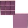 Household Essentials Pink 9 Section Deep Drawer Organizer Boxes for Storage | 2pc Set