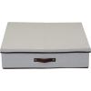 Household Essentials Wreath Storage Box with Lid, 30 Inch, Natural(Natural)